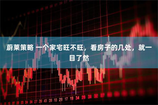 蔚莱策略 一个家宅旺不旺，看房子的几处，就一目了然